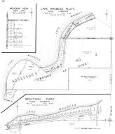 Page 124 - Sec 4, 9 - Dunn Township, Lake Waubesa Plats, Meadow View, Brictson Park, Dane County 1954